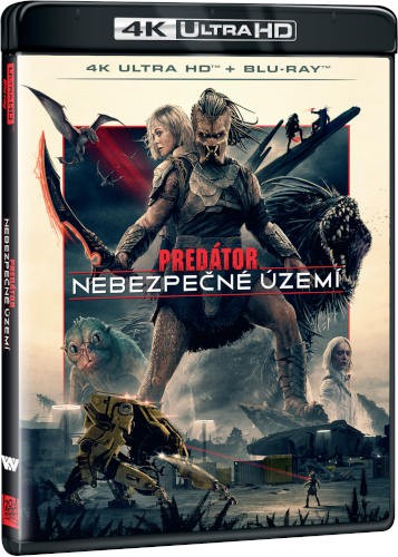 Film/Akční - Predátor: Nebezpečné území (2Blu-ray UHD+BD)