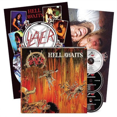 Slayer - Hell Awaits (40th Anniversary Earbook, Edice 2026) /3CD