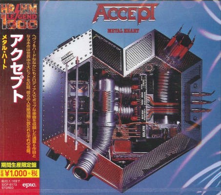 Accept - Metal Heart (Edice 2019) /Japan Import