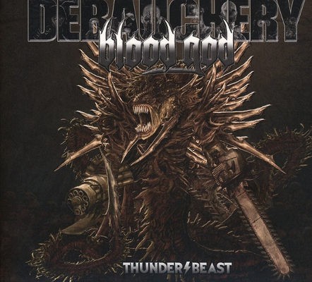 Debauchery Vs. Blood God - Thunderbeast (3CD, 2016) 