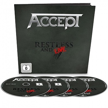 Accept - Restless And Live/Earbook/2CD+DVD+BRD (2017) LP OBAL