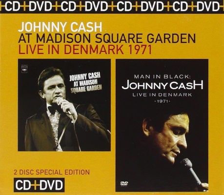 Johnny Cash - At Madison Square Garden / Man In Black: Live In Denmark 1971 (2008) /CD+DVD