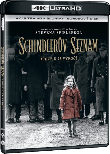 Film/Životopisný - Schindlerův seznam - Výroční edice 25 let 2BD (UHD+BD bonus)