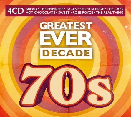 Various Artists - Greatest Ever Decade: 70s (4CD BOX, 2021)