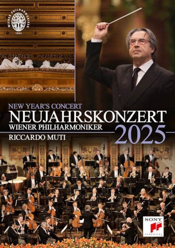 Vídenští filharmonici / Riccardo Muti - Novoroční koncert 2025 (2025) /DVD