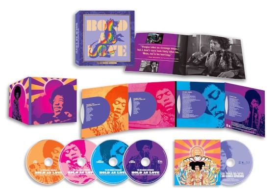 Jimi Hendrix Experience - Bold As Love (Deluxe Edition 2025) /4CD+Blu-ray