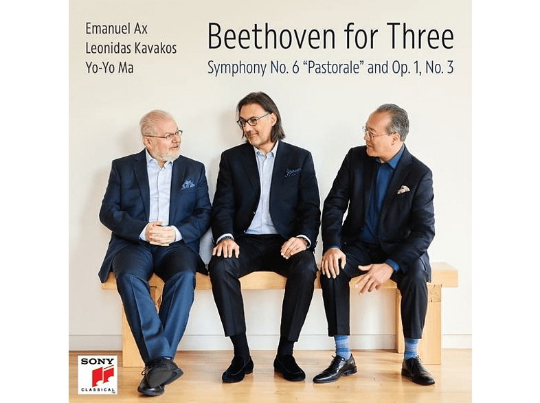 Emanuel Ax/Leonidas Kavakos/Yo-Yo Ma - Beethoven For Three: Symphony No. 6 "Pastorale" and Op. 1, No. 3 (2022)