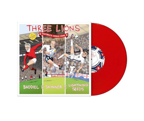 Baddiel & Skinner & Lightning Seeds - Three Lions (Single, Edice 2026) - Limited 7" Vinyl