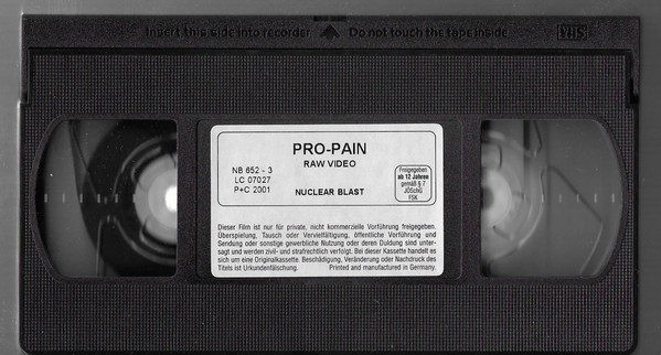 Pro-Pain - Raw Video (Videokazeta, 2001)