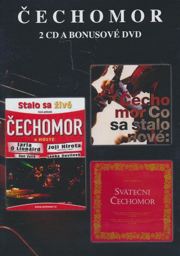 Čechomor - Co Sa Stalo Nové: / Stalo Sa Živě / Sváteční Čechomor (2CD+DVD, 2010)
