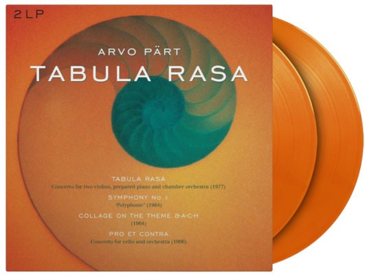 Arvo Pärt - Tabula Rasa / Symphony 1 / Collage On A Theme B-A-C-H / Pro Et Contra (2026) - Limited Vinyl