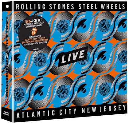 Rolling Stones - Steel Wheels Live (Live From Atlantic City, NJ, 1989) /DVD+2CD, 2020