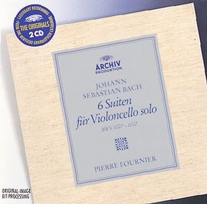 Pierre Fournier - BACH 6 Cello Suites / Fournier 
