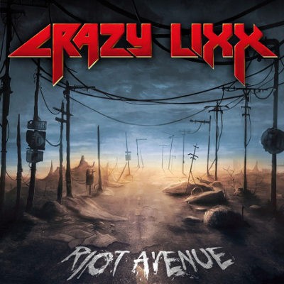 Crazy Lixx - Riot Avenue (Limited Blue Vinyl, Reedice 2018) – Vinyl 