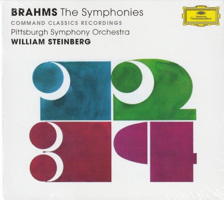 Johannes Brahms / Pittsburgh Symphony Orchestra, William Steinberg - Symfonie 1-4 / Tragic Overture (Edice 2022) /3CD