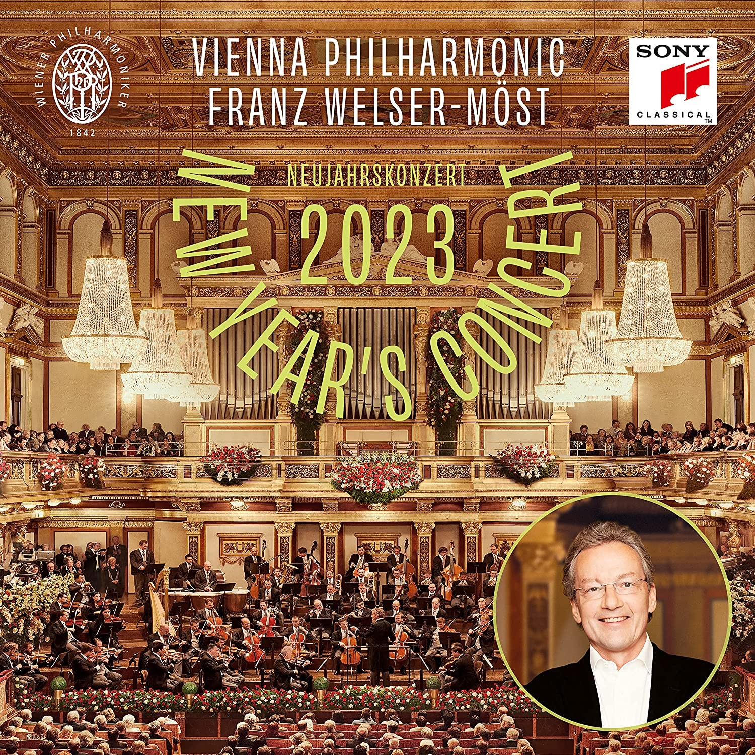 Vídeňští filharmonici / Franz Welser-Most - Novoroční koncert 2023 /Německá verze (2023) /2CD