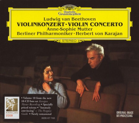 Ludwig van Beethoven / Berlínští filharmonici, Herbert Von Karajan - Violinkonzert / Violin Concerto (Edice 2007)
