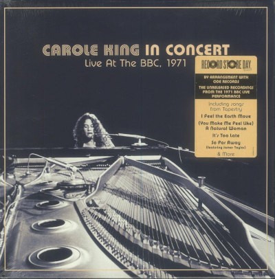 Carole King - In Concert - Live At The BBC, 1971 (Black Friday, 2021) – Vinyl