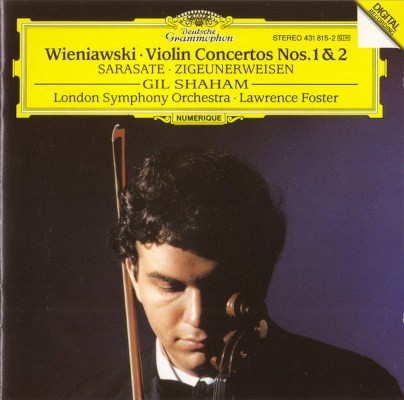 Henryk Wieniawski, Pablo De Sarasate / Gil Shaham, London Symphony Orchestra - Violin Concertos Nos. 1 & 2, Zigeunerweisen (1991)