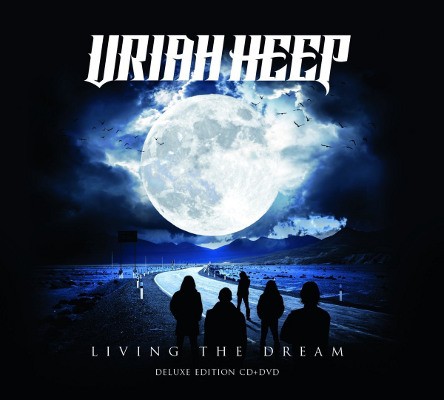 Uriah Heep - Living The Dream (CD+DVD, 2018) CD OBAL