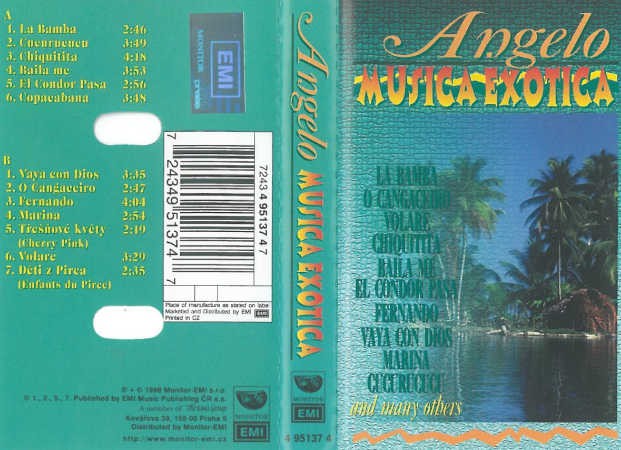 Angelo - Musica Exotica (Kazeta, 1998)