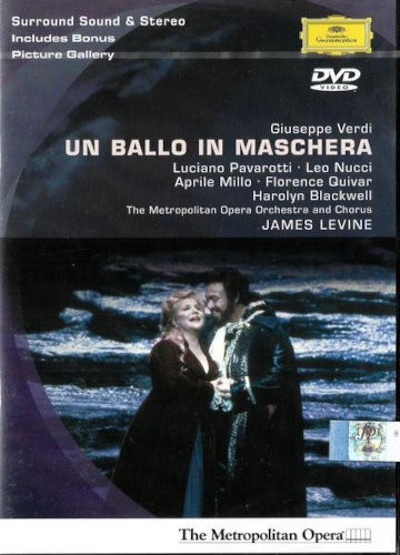 Giuseppe Verdi / Luciano Pavarotti, Metropolitan Opera Orchestra, James Levine - Un Ballo In Maschera / Maškarní ples (2002) /DVD