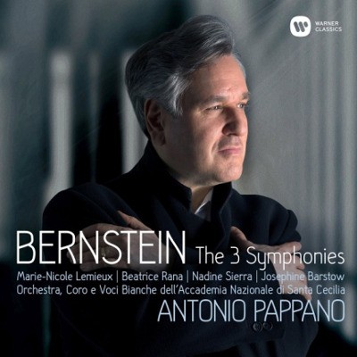 Leonard Bernstein / Antonio Pappano - Symfonie Č. 1-3 (2CD, 2018) 