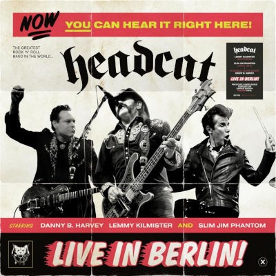 HeadCat - Live In Berlin (2023) - Limited Vinyl