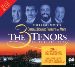 Tří tenoři - Three Tennors On Concert 1994/DVD+CD CD+DVD