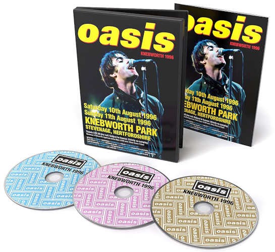 Oasis - Knebworth 1996 (2021) /3DVD