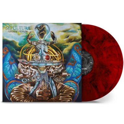 Sepultura - Machine Messiah (Edice 2024) - Limited Red Ruby Marbled Vinyl