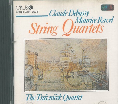 Maurice Ravel, Claude Debussy - String Quartets (Reedice 1995)