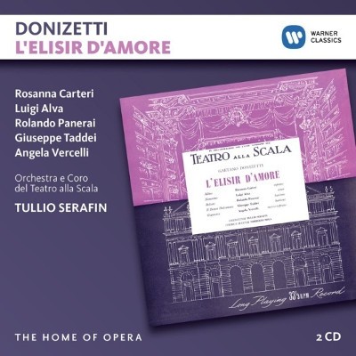 Gaetano Donizetti / Tullio Serafin - Nápoj Lásky (Edice The Home Of Opera 2018) 