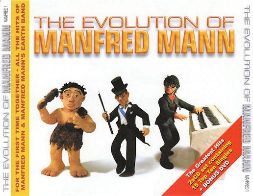 Manfred Mann - Evolution Of Manfred Mann (2CD+DVD, 2003)