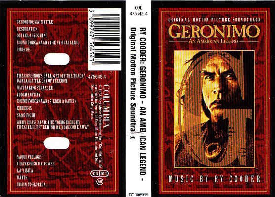 Soundtrack / Ry Cooder - Geronimo (Original Motion Picture Soundtrack, 1993) - Kazeta 