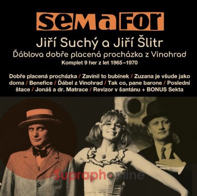Semafor (Jiří Suchý & Jiří Šlitr) - Komplet 9 her z let 1965-1970 (2021) /15CD