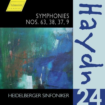 Joseph Haydn / Heidelberger Sinfoniker, Benjamin Spillner - Symfonie č. 3, 38, 37, 9, (2018)