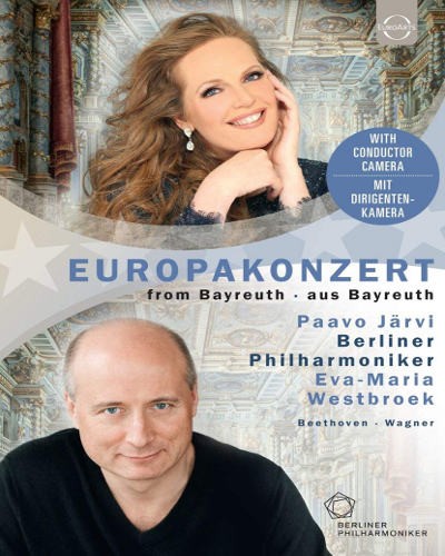 Berlínští filharmonikové / Paavo Järvi - EuroArts - Europakonzert 2018 From Bayreuth (Blu-ray, 2018) 