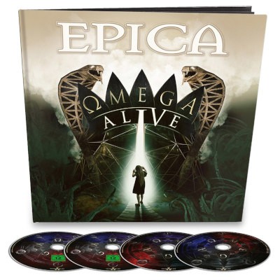 Epica - Omega Live (Limited Earbook, 2021) /2CD+BRD+DVD