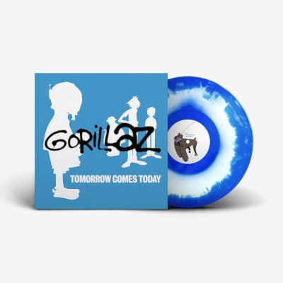Gorillaz - Tomorrow Comes Today (EP, Edice 2025) - Limited Blue/White Vinyl