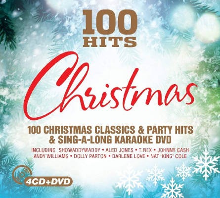Various Artists - 100 Hits - Christmas (4CD+DVD Karaoke, 2018) 
