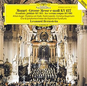 Leonard Bernstein / Arleen Auger - MOZART Great Mass / Bernstein 
