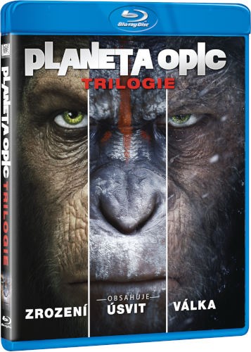Film/Akční - Planeta opic trilogie (3BRD)