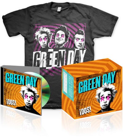 Green Day - Dos! (Limited Edition, T-Shirt M + CD)