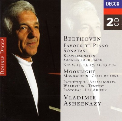 Ludwig Van Beethoven / Vladimir Ashkenazy - Favourite Piano Sonatas (1997) /2CD