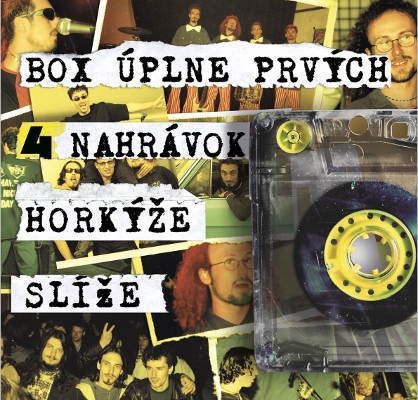 Horkýže Slíže - Box úplne prvých 4 nahrávok Horkýže Slíže (4CD BOX, 2018) 