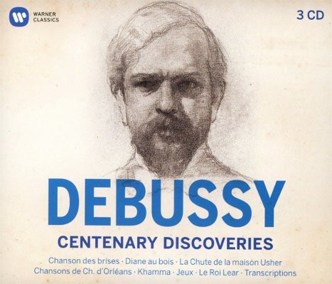Claude Debussy - Centenary Discoveries (3CD BOX, 2018) 