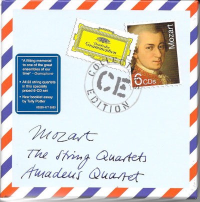 Wolfgang Amadeus Mozart / Amadeus Quartet - String Quartets (2010) /6CD BOX
