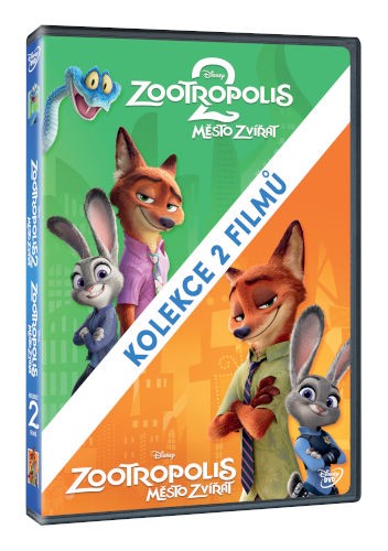 Film/Animovaný - Zootropolis: Město zvířat kolekce 1.+2. kolekce (2DVD)