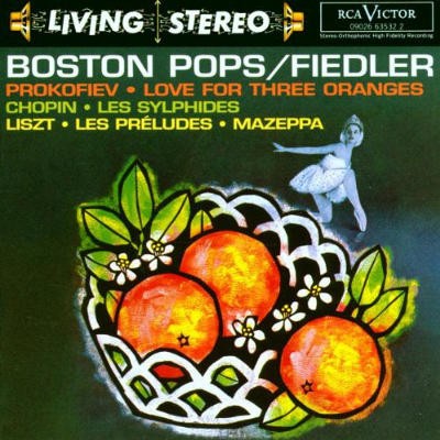 Prokofiev / Chopin / Liszt - Love for Three Oranges / Les sylphides / Les Préludes, Mazeppa 